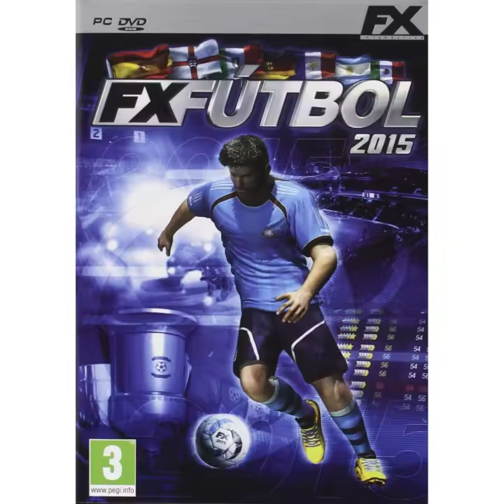 FXFUTBOL 2015 para PC - CD ROM - Simulador de Manager de Fútbol - Totalmente en español - FX INTERACTIVE - 1