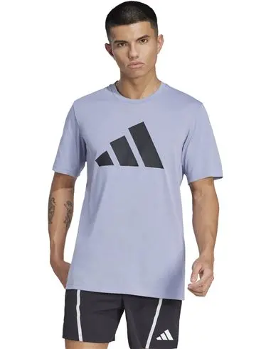 CAMISETA ENTRENAMIENTO HOMBRE LILA ADIDAS ESSENTIALS FEELREADY LOGO JC5341 - 1