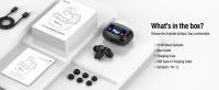 Auriculares inalámbricos Bluetooth 5,4 with Pantalla táctil multimunicón Y 5 Modos de ecualización, intraauriculares Estéreo de graves de 48 h with Cancelación de ruido ANC, IPX7 para Android/iOS. - details 4