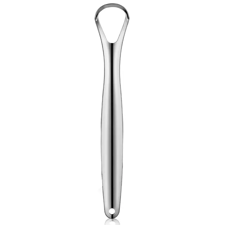 Limpia Lenguas De Acero Inoxidable Para Adultos Y Niños Portátil Elimina La Capa Del Lenguaje Cuidado Oral Personalizado Herramienta Dental - 1
