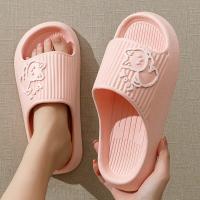 Zapatillas De Verano Para Hombre Antideslizantes Para Baño Con Dibujos De Oso Sandalias De Playa Para Mujer Slides Para Interior Y Exterior - details 11