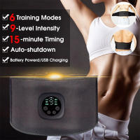 Eléctrico abdomen adelgazamiento cinturón abdominal Cuerpo cinturón estimulador muscular fitness Grasa Quemar - details 5