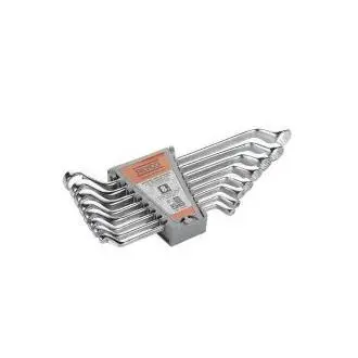 Llaves Fijas Codo ALYCO ORANGE Juego 8 Pz  6X7-20X22 - 1