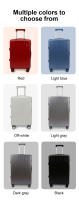 S7 STAR Juego 3pzs Maleta Rígidas, Cabina PC Resistente 4 Ruedas Giratorias 360°, Maleta PP Cerradura de Combinación Color Puro, Trolley Maleta Equipaje de Mano con 4 Ruedas Gran Capacidad - details 9