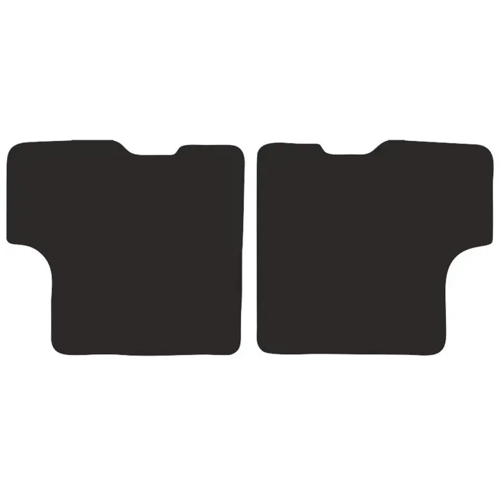 Alfombrillas traseras para: Dacia Duster II 2WD SUV 2018- - 1