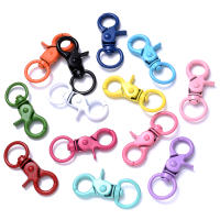 iYOE 5pcs Abrazaderas De Langosta Para Joyería Multicolor 20x43mm Encuentros Para DIY Llavero Conector De Mano Bolsa Muñeca Muñeco - details 2