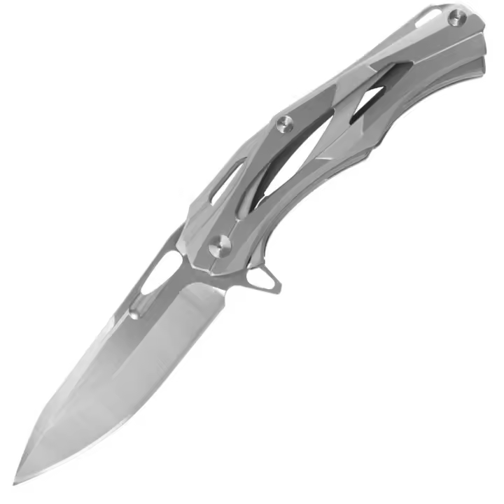Cuchillo Plegable Táctico Para Campo Y Supervivencia Transformer Cuchillo De Defensa Acero Inoxidable Abertura Rápida Sin Resorte - 1