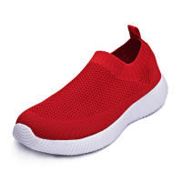 Zapatillas De Mujer 2024 Primavera Para Caminar Comodidad Respirables Zapatillas Planas De Nieve De Lana Tejida Casual Zapatillas De Correr Para Adultos - details 5