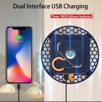 Lámpara De Camping Recargable MOSLIGHTING Con Succión Magnética Y Luz LED Para Emergencias Y Mantenimiento Exterior USB - details 9