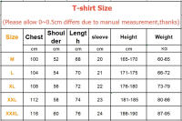 Camiseta Deportiva Para Hombre Con Cuello Redondo Y Manga Corta En Algodón Talla Grande Transpirable Para Entrenamiento Y Correr Streetwear - details 0