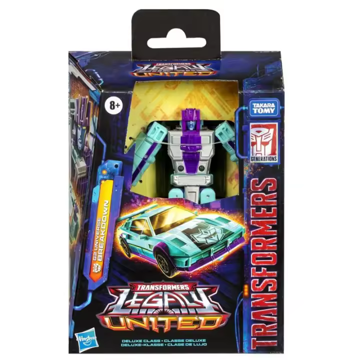 Figura Deluxe G2 Universe Breakdown Transformers Legacy United 14cmFigura  Coleccionable - Idea de Regalo- Mercancia Oficial - Juguetes para Niños y Adultos - Movies Fans - Muñeco para Coleccionistas y Exposición - 1