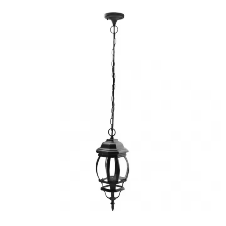 FABRILAMP Colgante Exterior Aluminio Caelum 1xe27 Negro Faroles - 1