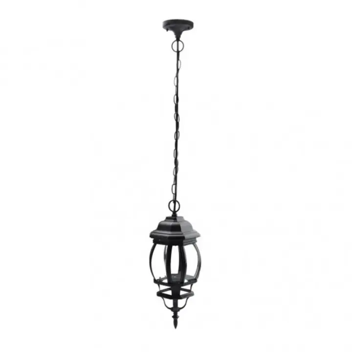 FABRILAMP Colgante Exterior Aluminio Caelum 1xe27 Negro Faroles - 1