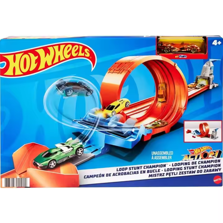 Hot Wheels Pistas Campeonato De Velocidad Mattel GBF81 Circuito para coches - 1