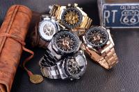 Reloj De Pulsera Deportivo De Lujo Para Hombre Forsining 2021 Acero Inoxidable Impermeable Con Caja Skeleton Movimiento Mecánico Transparente - details 12
