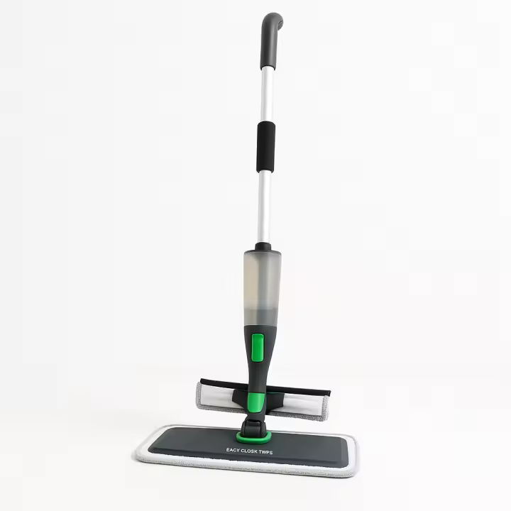 XSQUO useful Tech. Fregona rápida sin cubo de agua con accesorio especial para limpiar las ventanas, los espejos y otras superficies. Easy Clean Twin. - 1
