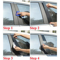 Adhesivo De Coche Negro/Copardo Para Cubrir Pilares De Puerta Accesorios De Estilo De Cromo Adecuado Para Hyundai Avante I35 Elantra 2011-2016 - details 21
