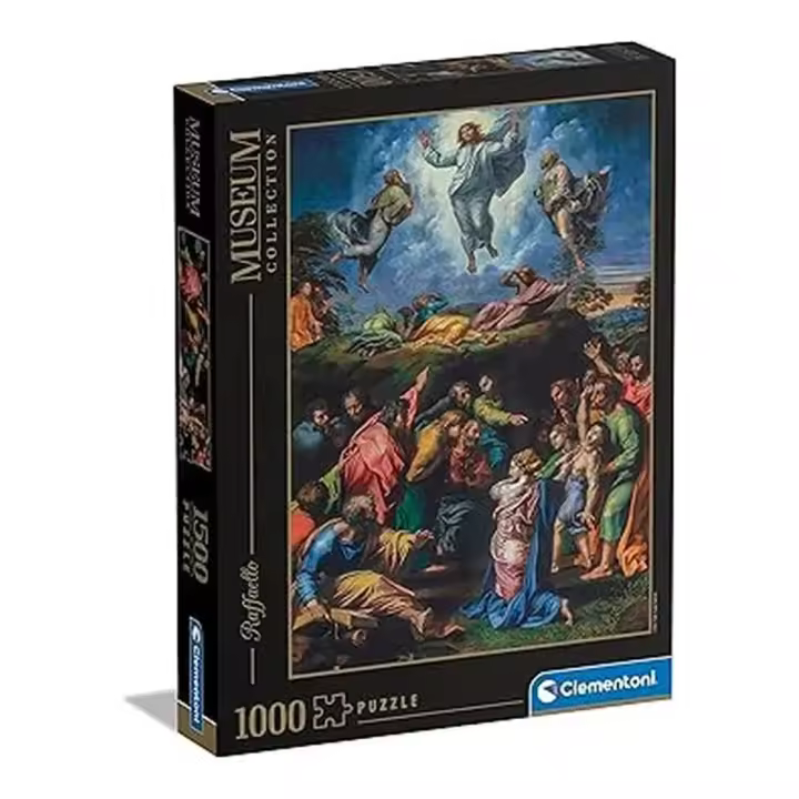 Clementoni Puzzle Adulto 1500 Piezas Rafael Transfiguración Colección Museos 31698 - 1