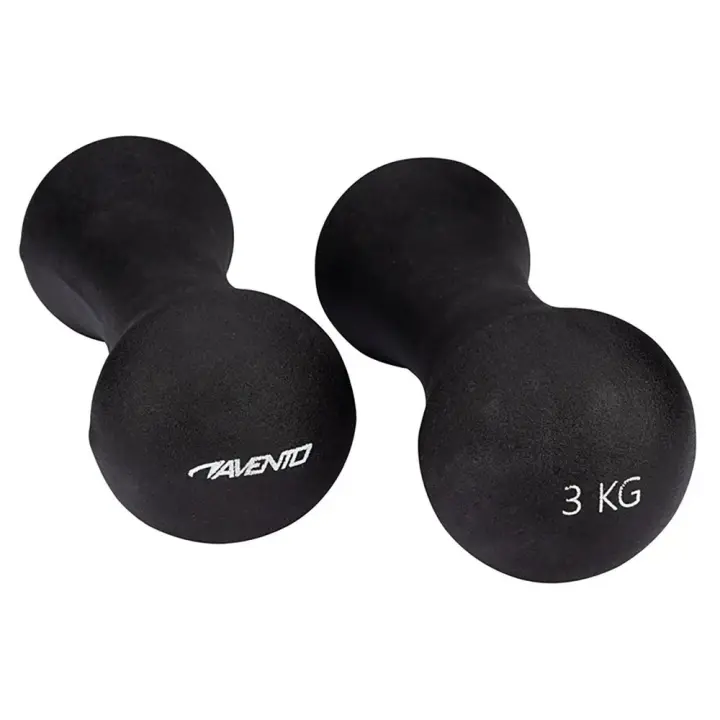 Avento Mancuerna 3kg Weight 2 Units Negro - 1