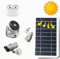 1pc Portable Solar Charger with USB Output for Outdoor Use,, Suitable for Travel and Camping, Mobile Phone Charging, Flashlight, Fan - details 1