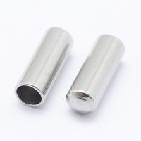 20 PCS Tapas De Cajón De Acero Inoxidable Para Cuerda De Cuero Terminadores De Cordón Para Fabricación De Joyas - details 1