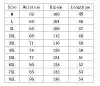 Shorts Deportivos Para Hombre Cintura Elástica Cómoda Ropa Transpirable Pantalones Cortos De Verano Talla Regular Largo Rodilla - details 0