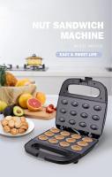 Molde De Nueces Waffle Skillet Horno Para Galletas Y Caramelo Con 12 Huecos Placa De Tostador Intercambiable Para Pastelería - details 0