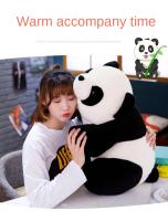 Muñeco De Peluche Panda Para Niños Y Decoración De Habitación Regalo Para Novia O Cumpleaños Grande Medidas 25-35-45-60CM - details 3