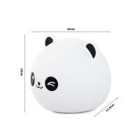 Lámpara nocturna infantil animales – Panda, Conejo o Gatito, Luz quitamiedos con mando a distancia o control táctil - details 0