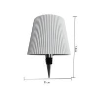 Lámpara De Vino LED Sin Cable Portátil Luz De Ambiente Para Mesa Lámpara De Escritorio Creativa Con Toque Recargable - details 17