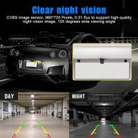 Cámara De Visión Para Coche HD CMOS 170° Visión Nocturna Para Frente Lateral Y Trasero Pantalla LCD IP67 Impermeable Universal DC 12V - details 3