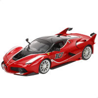 Burago - Maqueta Coche Ferrari, maqueta de coche a escala 1:18, con carrocería fiel al modelo original, interior de alta precisión, detalles de competición y pintura realista, ideal para coleccionistas y amantes del motor - details 1