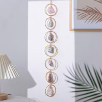 Colgante De Soñador Siete Anillos Colgante De Sol De Cristal Colorido Arcoíris Decoración Para Ventana Interior Coche Jardín Regalo - details 0