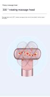 Máscara de masaje para los ojos, recargable por USB con batería de iones de litio, sin fragancia, para alivio de los ojos y la cara, ideal regalo de Navidad para mujeres, masajeador facial con múltiples modos - details 10