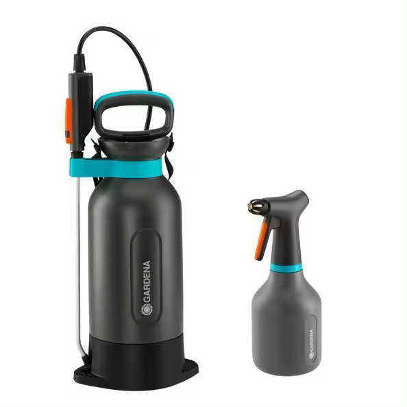 PULVERIZADOR PRESION PREVIA 5L +PULVERIZADOR 0.75L GARDENA - 1