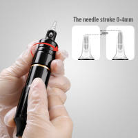 Solong Pluma De Tatuaje Profesional Con Motor Fuerte Y Enchufe DC Accesorios Para Tatuaje De Arte Permanente Cartridge De Agujas De Aluminio Negro - details 7