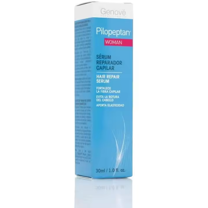 Sérum Reparador Capilar Pilopeptan Woman | Cabello Seco y Dañado | Brillo y Suavidad | Antiencrespamiento | 30 Ml - 1