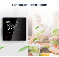 Termostato Inteligente WiFi Tuya Para Calefacción Eléctrica Y Agua/Gas Con Control Remoto Compatible Con Alice Alexa Google Home - details 5