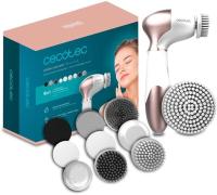 Cecotec 3371 Bamba FaceCare TotalClean Cepillo facial con 9 cabezales para cara cuerpo y pies con giro de 360º un diseño ergonómico y con bolsa de viaje. - details 0