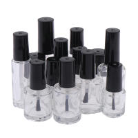 Botellas Vacías De Gel Para Uñas Con Cierre Y Brocha 4/5/8/10/15ML Contenedores De Maquillaje Botellas De Gel Para Uñas - details 0