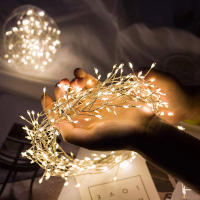 Luces De Fairy Al Aire Libre Operadas Por Batería Con Control Remoto 1000 LEDs Luces Estelares De Fuego Para DIY - details 3