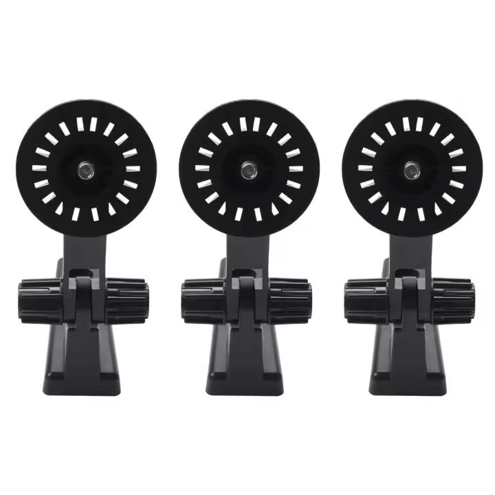 3X soporte de pared para cámara, soporte de almacenamiento ajustable de 180 grados para cámara en la nube, serie 291, negro - 1