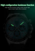 Reloj De Lujo Para Hombre OLEVS Cronógrafo Resistente Al Agua Luminoso Reloj Deportivo De Marca Top Con Fecha Y Fase De La Luna Material De Correa De Goma Y Caja De Acero Inoxidable - details 9