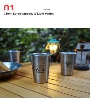 Juego De Copas De Acero Inoxidable 304 Para Camping Y Viajes 4/6/8PCS Copas Portátiles Para Agua Café Cerveza Picnic Barbecue - details 7