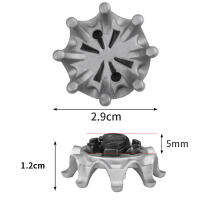 Llave De Tornillo Para Talones De Golf 1pc Set De Herramienta De Ajuste Y Retiro De Zapatos Duradero De Acero Inoxidable Con Mango De Plástico - details 2