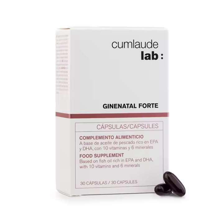 CUMLAUDE LAB GINENATAL FORTE 30 CÁPSULAS - 1