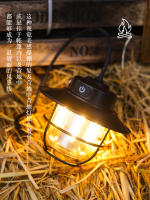 Nueva luz LED para acampar con carga tipo C, luz para tienda de campaña al aire libre con gancho y asa, luz de camping retro - details 8