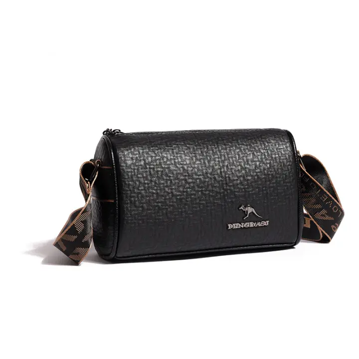 Bolso de hombro de cuero con Patrón de Piedra para Mujer, Bandolera de lujo de alta calidad, 2023 - 1
