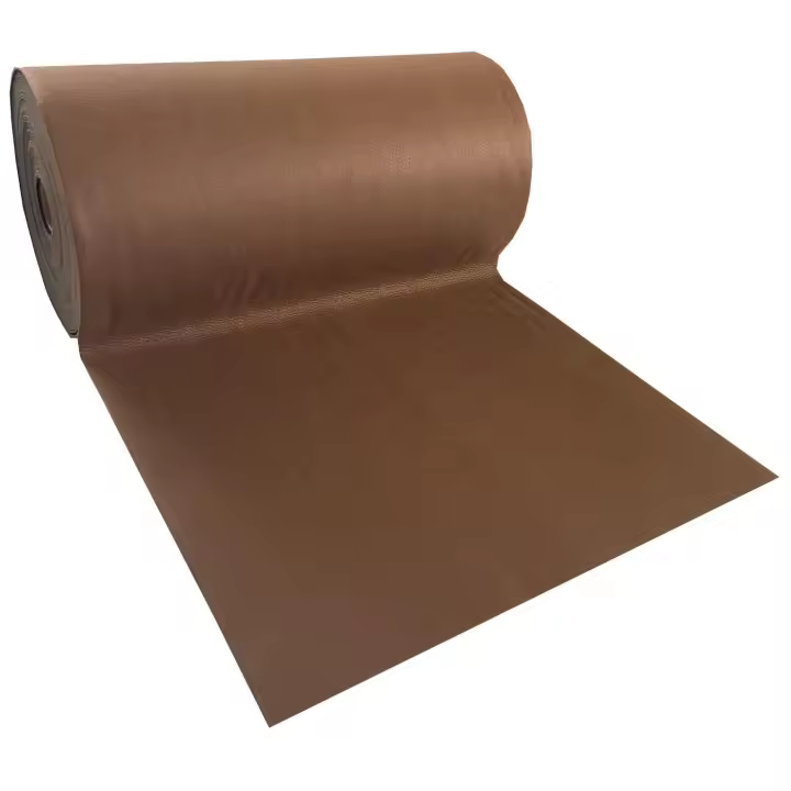 Alfombra moqueta antideslizante por metros para cocina y pasillo Ancho 60cm - MARRÓN 7080132 - 1