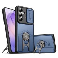 Nueva Funda Multifuncional Para Samsung Galaxy A57 A56 A16 A17 A26 A35 A55 A36 A37 Con Anillo De Metal Soporte Lente Deslizante Protector De Teléfono - details 0